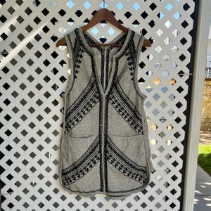 Free People ‘Say It Isn’t So’ Tunic Top Embroidered, Size XS.